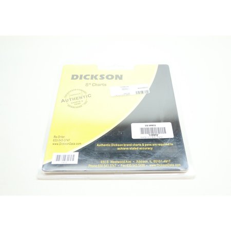 Dickson Dickson C412 Circular Chart 8In Chart Recorder Parts And Accessory C412